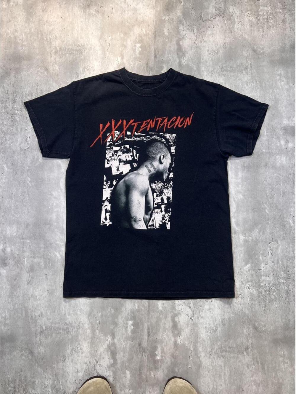 XXXTentacion Graphic T-Shirt Black Rap Tee